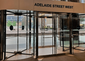 Adelaide Street West - Contemporary Revolving Doors